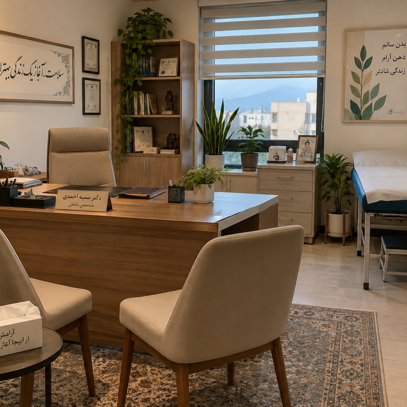 فضای مطب و کلینیک